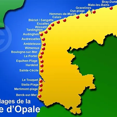 Lägenhet Le Dalton Boulogne-sur-Mer